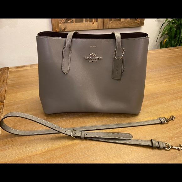 Coach Purse grey NEW - Picture 2 of 6